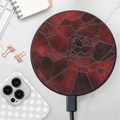 Mosaic Glass Glass Mosaic Colorful Wireless Fast Charger(black) by Cendanart