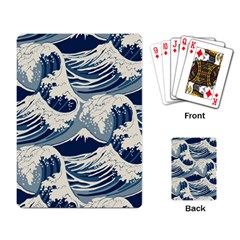 Japanese Wave Pattern Playing Cards Single Design (rectangle) by Cendanart