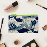 Japanese Wave Pattern Cosmetic Bag (XS) Front