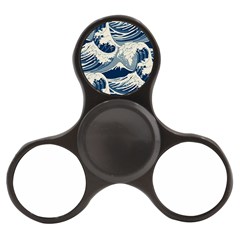 Japanese Wave Pattern Finger Spinner by Cendanart