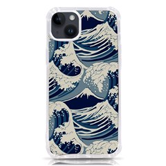 Japanese Wave Pattern Iphone 14 Plus Tpu Uv Print Case by Cendanart