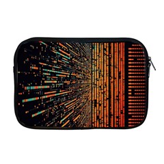 Data Abstract Abstract Background Background Apple Macbook Pro 17  Zipper Case by Cendanart