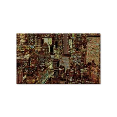 Photo New York City Skyscrapers Sticker (rectangular) by Cendanart