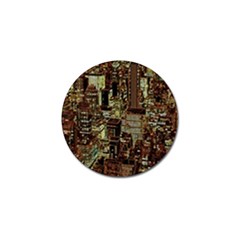 Photo New York City Skyscrapers Golf Ball Marker by Cendanart