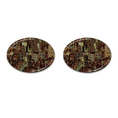 Photo New York City Skyscrapers Cufflinks (oval) by Cendanart