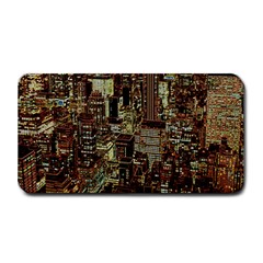 Photo New York City Skyscrapers Medium Bar Mat by Cendanart