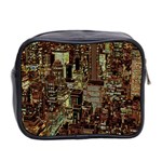 Photo New York City Skyscrapers Mini Toiletries Bag (Two Sides) Back