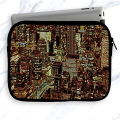 Photo New York City Skyscrapers Apple Ipad 2/3/4 Zipper Cases by Cendanart