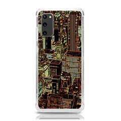 Photo New York City Skyscrapers Samsung Galaxy S20 6 2 Inch Tpu Uv Case by Cendanart