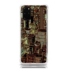 Photo New York City Skyscrapers Samsung Galaxy S20plus 6 7 Inch Tpu Uv Case by Cendanart