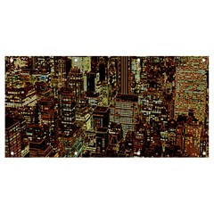 Photo New York City Skyscrapers Banner And Sign 8  X 4  by Cendanart