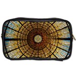 Barcelona Glass Window Stained Glass Toiletries Bag (Two Sides) Front