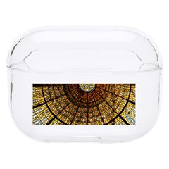 Barcelona Glass Window Stained Glass Hard Pc Airpods Pro Case by Cendanart