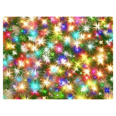 Star Colorful Christmas Abstract Premium Plush Fleece Blanket (extra Small)