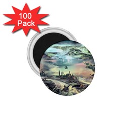 Psychedelic Art 1 75  Magnets (100 Pack)  by Bedest