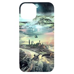 Psychedelic Art Iphone 14 Black Uv Print Case