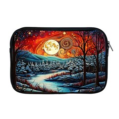 Winter Wonderland Landscape Nature Apple Macbook Pro 17  Zipper Case