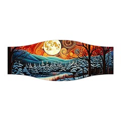 Winter Wonderland Landscape Nature Stretchable Headband by Bedest