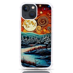 Winter Wonderland Landscape Nature Iphone 13 Mini Tpu Uv Print Case by Bedest