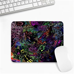 Psychodelic Absract Small Mousepad by Bedest