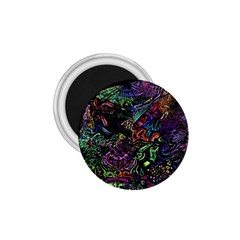 Psychodelic Absract 1 75  Magnets by Bedest