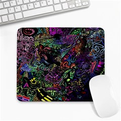 Psychodelic Absract Large Mousepad by Bedest