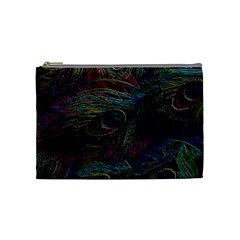 Star Galaxy Chrismas Xmas Ugly Cosmetic Bag (medium) by Cendanart