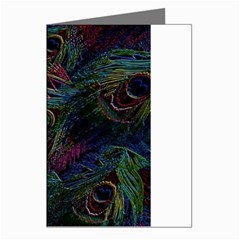 Peacock Feather Paradise Greeting Cards (pkg Of 8) by Cendanart