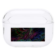 Peacock Feather Paradise Hard Pc Airpods Pro Case by Cendanart