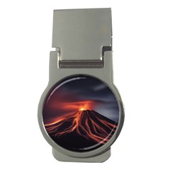 Volcanic Eruption Money Clips (round)  by Proyonanggan