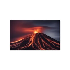 Volcanic Eruption Sticker Rectangular (10 Pack) by Proyonanggan