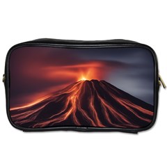 Volcanic Eruption Toiletries Bag (one Side) by Proyonanggan