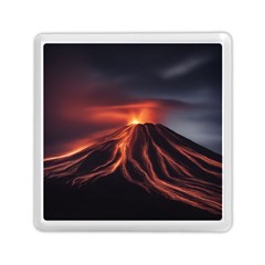 Volcanic Eruption Memory Card Reader (square) by Proyonanggan