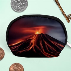 Volcanic Eruption Accessory Pouch (medium) by Proyonanggan