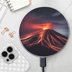 Volcanic Eruption Wireless Fast Charger(white) by Proyonanggan