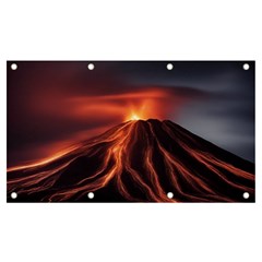 Volcanic Eruption Banner And Sign 7  X 4  by Proyonanggan