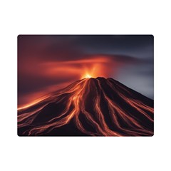 Volcanic Eruption Premium Plush Fleece Blanket (mini) by Proyonanggan