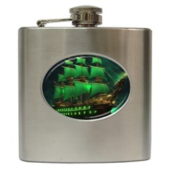 Ship Sailing Hip Flask (6 Oz) by Proyonanggan