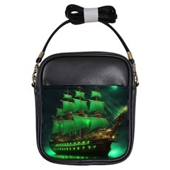 Ship Sailing Girls Sling Bag by Proyonanggan