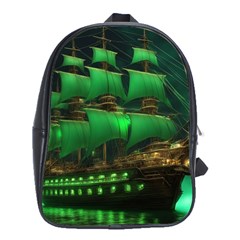 Ship Sailing School Bag (xl) by Proyonanggan