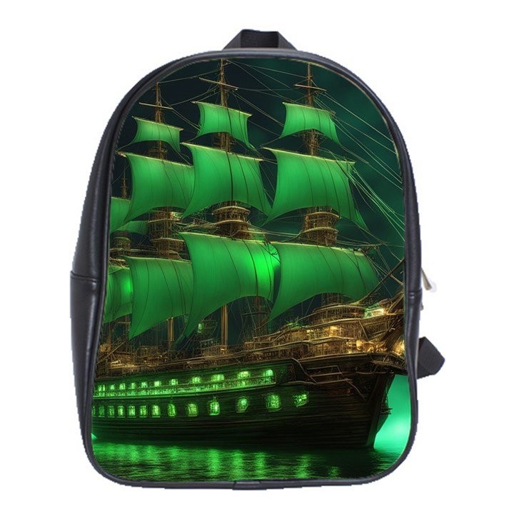 Ship Sailing School Bag (XL)