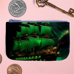 Ship Sailing Large Coin Purse by Proyonanggan