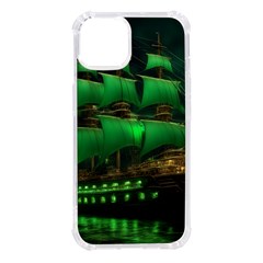 Ship Sailing Iphone 14 Tpu Uv Print Case by Proyonanggan