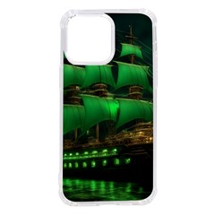 Ship Sailing Iphone 14 Pro Max Tpu Uv Print Case by Proyonanggan