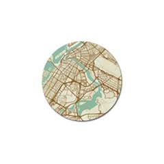 Mapart Dubai Map Golf Ball Marker (10 Pack) by Proyonanggan