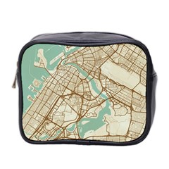 Mapart Dubai Map Mini Toiletries Bag (two Sides) by Proyonanggan