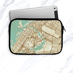 Mapart Dubai Map Apple Ipad Mini Zipper Cases by Proyonanggan