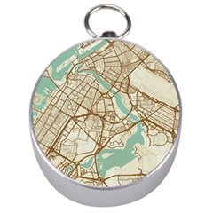 Mapart Dubai Map Silver Compasses by Proyonanggan