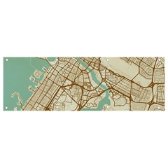 Mapart Dubai Map Banner And Sign 9  X 3 