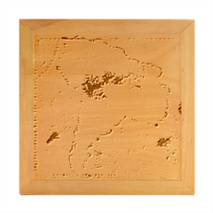 Vintage Map Of The World Continent Wood Photo Frame Cube by Proyonanggan